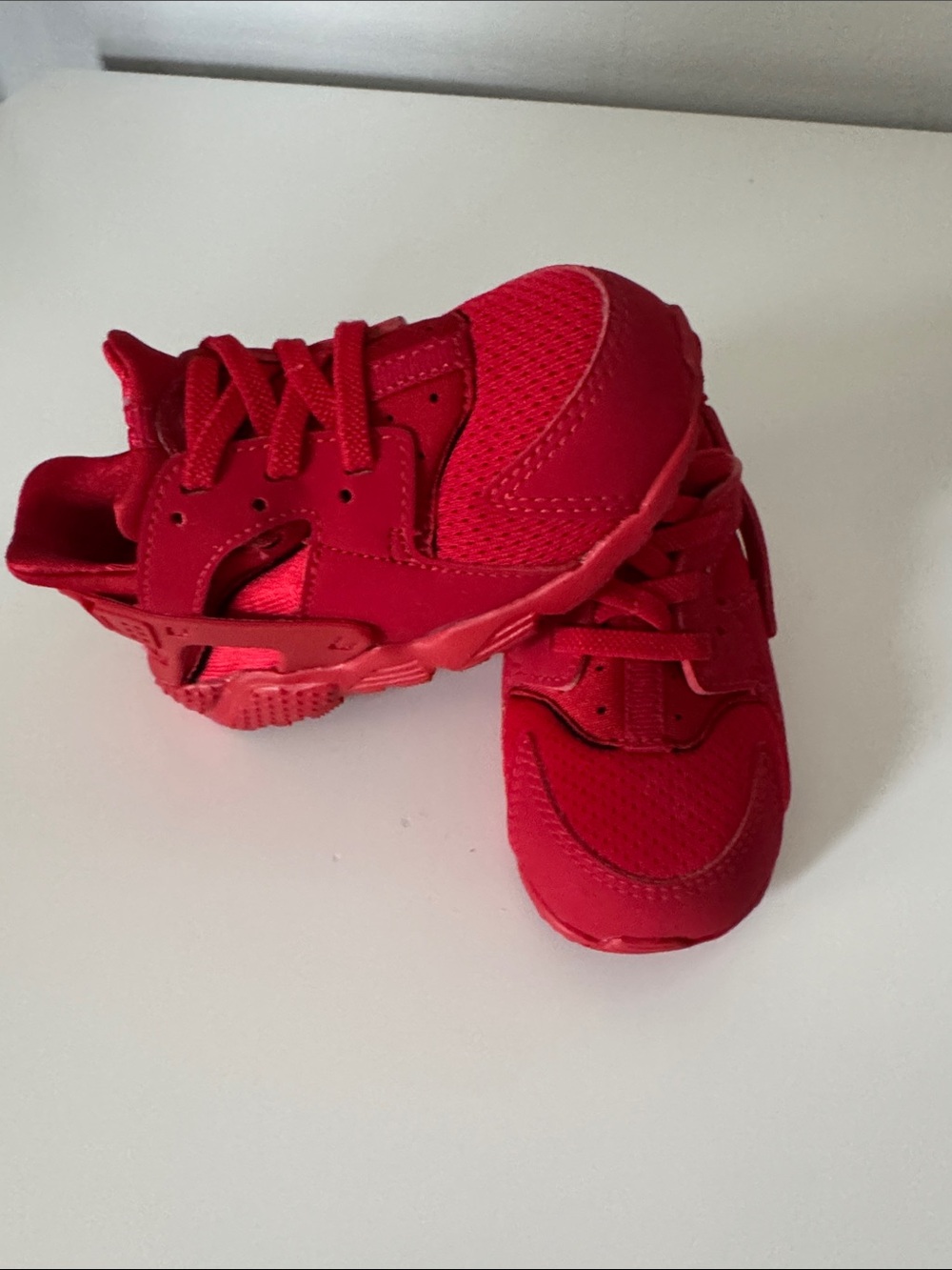 Red Baby Nike Huaraches - Size 7c, Run Small & Fit Like A 6c